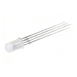 50PCS High-brightness WS2812B Plug-in Lamp Beads: F5RGB Built-in IC 5V Programmable Direct Insert 5MM Color Full-color LED