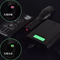 Type-c Rechargeable Red Light Flashlight,Tactical Torch,LED Red Hunting Light,1 Modes Hunting Lights Detector Night Observation