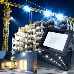 LED Flood Light 10W 20W 30W 50W 100W AC220V Outdoor IP68 Waterproof Reflector Spotlight Street Light Wall Lamps Garden Lighting