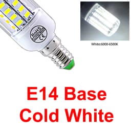 AC 220V E27 LED Lamp E14 LED SMD 5730 Corn Bulb 24 36 56 72LEDs Lamparas Chandelie for Home Ampoule LED Replacement Spotlight