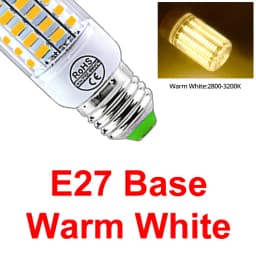 AC 220V E27 LED Lamp E14 LED SMD 5730 Corn Bulb 24 36 56 72LEDs Lamparas Chandelie for Home Ampoule LED Replacement Spotlight