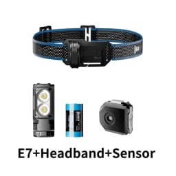 WUBEN E7 Best Rechargeable Headlamp 1800 lumens Include One 26650 Battery