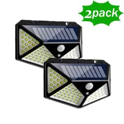 12Pack Outdoor Solar Lights 3 Modes Motion Sensor Lights Waterproof Wall Lights for Backyard Garden Patio Yard Garage Deck Porch