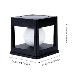 Solar Post Light Outdoor Post Caps Lights Solar Fence Post Lamp Pillar Lamps Waterproof for Wooden Posts Patio Camping Dec