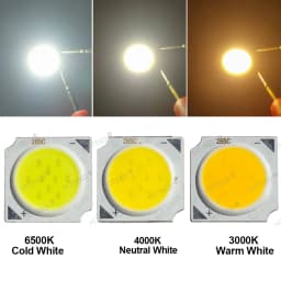 10-50pcs COB LED 3W 5W 7W 10W 12W 15W 18W 30W 36W Neutral Cold Warm White 13mm 20mm 28mm 1919 Chips Lamp SpotLight Downlight DIY
