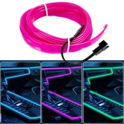 1M/2M/3M/4M/5M Multicolor Led Strip Flexible Neon Light EL Wire Led Neon Dance Party Atmosphere Decor Light String Waterproof