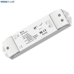 Skydance V1-L 2.4G RF Wireless Remote V1-L(WT) WiFi Tuya APP + Push Dim LED Dimmer CV Controller 12V 24V 15A PWM 0-100% Stepless