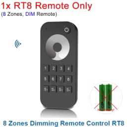 Skydance V1-L 2.4G RF Wireless Remote V1-L(WT) WiFi Tuya APP + Push Dim LED Dimmer CV Controller 12V 24V 15A PWM 0-100% Stepless