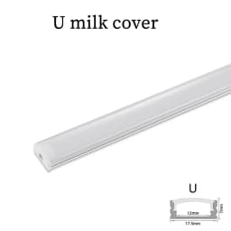 1-24Pcs/Lot 50cm Perfil Aluminio Led Corner Aluminium Profile Channel Holder for LED Strip Light Bar Cabinet Lamp Kitchen Closet