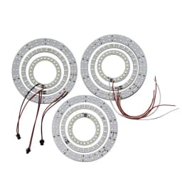 DC 5V LED Light Beads Bulb Light Source SMD 2835 Ring Board LED Chip 10W 12W with SM Female Line White/ Warm Light