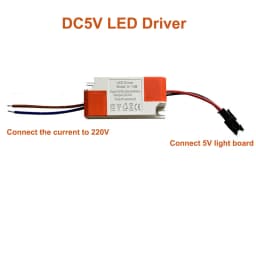 DC 5V LED Light Beads Bulb Light Source SMD 2835 Ring Board LED Chip 10W 12W with SM Female Line White/ Warm Light