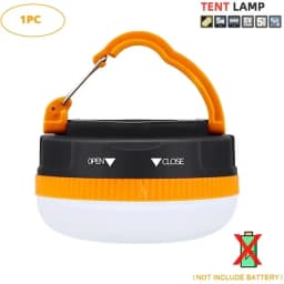 New Portable Camping Lights Outdoor Tent Lamp Have 5 Modes Retractable Hook Mini Family Walking 20W High-Power Emergency Lights