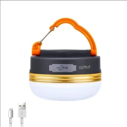 New Portable Camping Lights Outdoor Tent Lamp Have 5 Modes Retractable Hook Mini Family Walking 20W High-Power Emergency Lights