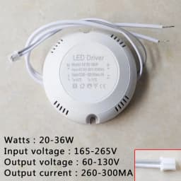 LED Driver AC165-265V To DC 24-85V 60V-130V Powers Supply Lighting Transformer For LED Ceiling Light Lamp 8W 12W 18W 24W 36W