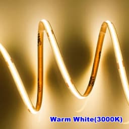 COB LED Strip Light High Density Linear Lighting 320Leds/m Flexible Tape Warm Natural White Red Blue Green DC12 24V LED Strip