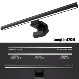 USB Stepless Dimming Screen Hanging Lights Curved Screen Monitor Light Bar RGB Background Atmosphere Desk Lamp Monitor Light Bar