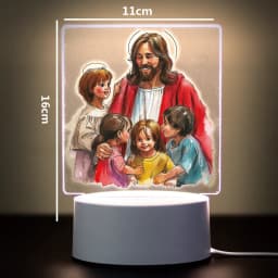Religion 3D Night Light For Home Room Decoration Nightlight Usb Atmosphere Table Lamp