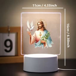Religion 3D Night Light For Home Room Decoration Nightlight Usb Atmosphere Table Lamp