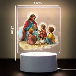 Religion 3D Night Light For Home Room Decoration Nightlight Usb Atmosphere Table Lamp