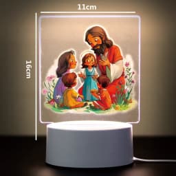 Religion 3D Night Light For Home Room Decoration Nightlight Usb Atmosphere Table Lamp