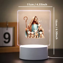 Religion 3D Night Light For Home Room Decoration Nightlight Usb Atmosphere Table Lamp