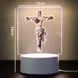 Religion 3D Night Light For Home Room Decoration Nightlight Usb Atmosphere Table Lamp