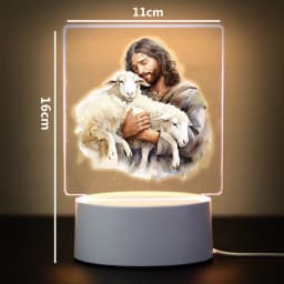 Religion 3D Night Light For Home Room Decoration Nightlight Usb Atmosphere Table Lamp