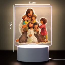 Religion 3D Night Light For Home Room Decoration Nightlight Usb Atmosphere Table Lamp