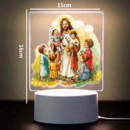 Religion 3D Night Light For Home Room Decoration Nightlight Usb Atmosphere Table Lamp