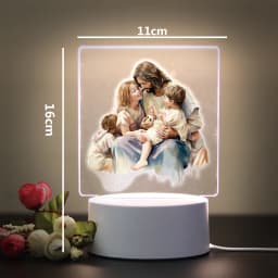 Religion 3D Night Light For Home Room Decoration Nightlight Usb Atmosphere Table Lamp