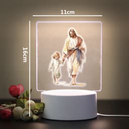 Religion 3D Night Light For Home Room Decoration Nightlight Usb Atmosphere Table Lamp
