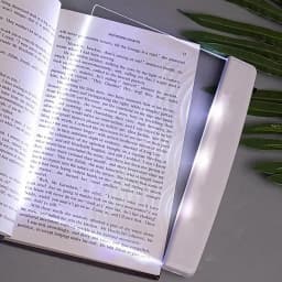 1PC-LED Wireless Book Lamp Dormitory Night Reading Eye Protection AAA Battery LED Creative Portable Table Lamp for Bedroom