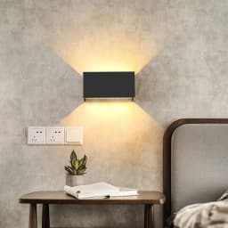 Nordic Modern Wall Light 12W 24W IP65 Waterproof LED Lamps Indoor Outdoor Wall Sconce Living Room Porch Bedroom Wall Lamp