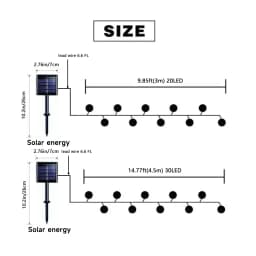 1pc Moroccan Ball Solar String Lights 20/30 LED Outdoor String Lights For Bedroom Garden Wedding Holiday Party Festival Decor