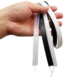 1-5m Black White Transparent Silicon Tube IP67 Waterproof For 10mm PCB Width SMD 5050 3528 WS2811 WS2812B Led Strip Light