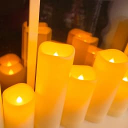 LED Battery Energy Saving Candle Light Swinging Flameless Simulation Birthday Party Wedding Bedroom Decoration Lighting Supplies