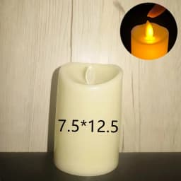 LED Battery Energy Saving Candle Light Swinging Flameless Simulation Birthday Party Wedding Bedroom Decoration Lighting Supplies
