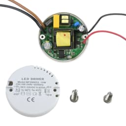 12W 15W Round LED Driver AC 220-240V TO DC 12V 24V Power Supply Adapter External Transformer For LED Strip Lamp Indoor Lighting
