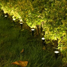 Outdoor Solar Lights Pathway Patio Lawn Ground Lamp IP65 Waterproof Landscape Spotlights Garden Decoration Outdoor Lights