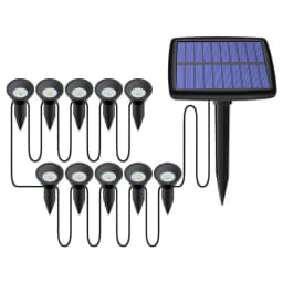 Outdoor Solar Lights Pathway Patio Lawn Ground Lamp IP65 Waterproof Landscape Spotlights Garden Decoration Outdoor Lights