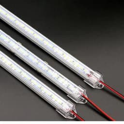 5pcs 12v 24v Led Hard Strip Led Rigid Bar Led Tube 18cm 27cm 35cm 50cm 6w 8w 10w Car Cabinet Showcase Ad Back 3000k 4000k 6000k