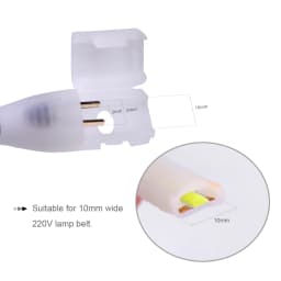 220V 110V COB LED Strip EU Plug US Plug LED Light Tape Clip Accessory