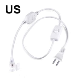 220V 110V COB LED Strip EU Plug US Plug LED Light Tape Clip Accessory