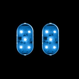 1 2 4pcs Led Car Door Light Car Interior USB Rechargeable Wireless Magnetic Switch Night Lamp Car Door Signal Welcome Lighting