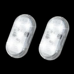 1 2 4pcs Led Car Door Light Car Interior USB Rechargeable Wireless Magnetic Switch Night Lamp Car Door Signal Welcome Lighting