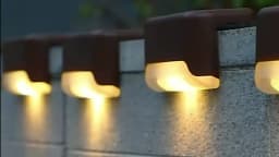 2/4/8/16 Pack Solar Deck Lights LED Waterproof Outdoor Solar Powered LED Step Lights For Decks Stairs Patio Yard Garden Decor