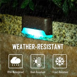 2/4/8/16 Pack Solar Deck Lights LED Waterproof Outdoor Solar Powered LED Step Lights For Decks Stairs Patio Yard Garden Decor