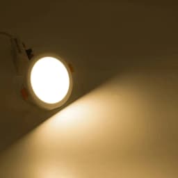 AC 85-265V Ultra Thin Round/Square LED Panel Light 6W 8W 15W 20W Aluminum Ceiling Recessed Downlight open hole adjustable White