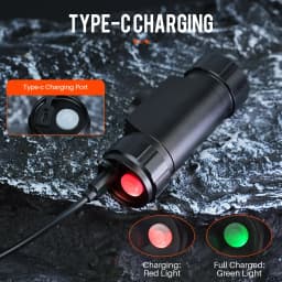 BORUiT 020 Motion Sensor LED Headlamp 1000LM Type-C Rechargeable Headlight Waterproof Camping Hunting Head Torch
