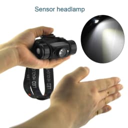 BORUiT 020 Motion Sensor LED Headlamp 1000LM Type-C Rechargeable Headlight Waterproof Camping Hunting Head Torch